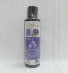Màu nước tím violet unicorn 210gr