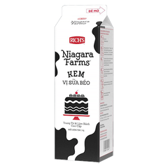 Kem làm bánh cao cấp Niagara Farms Rich's 1kg/ Topping Niagara Farms 1kg