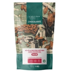 Socola hạt nút đen 65% / Dark chocolate 65% Puratos 1kg