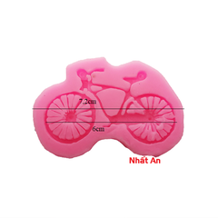 Khuôn silicone 4D chiếc xe đạp