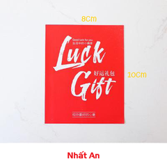 Tem đỏ Luck Gift