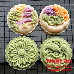 Khuôn trung thu 4 mặt Song Ngư (150gr/ 200gr)