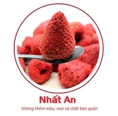 Dâu sấy giòn (sấy lạnh) 50gr / 100gr / 200gr / 500gr / 1kg