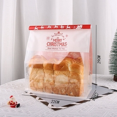 Túi đựng bánh dây gài Noel-Size lớn màu đỏ