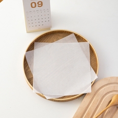 Giấy lót bã mía màu trắng (18x18cm) - 100 tờ