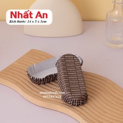 Cup giấy nướng bánh dài chống dính - Set 100 cái