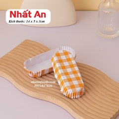 Cup giấy nướng bánh dài chống dính - Set 100 cái