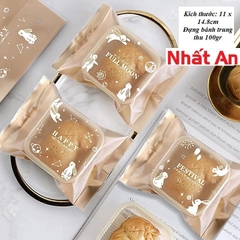 Túi hàn Trung Thu Thỏ Happy 100gr - 100 túi
