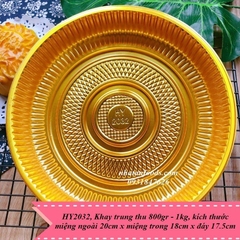 Khay trung thu tròn 800gr - 1kg