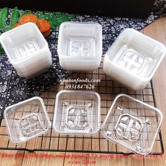 Khay trung thu thành thấp 200gr Màu Trắng
