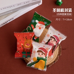Túi hàn miệng 7x10 Noel - 100 cái