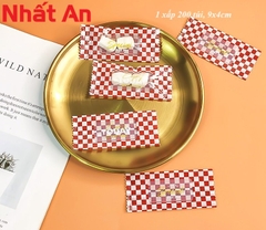 Túi nougat caro đỏ 200 cái