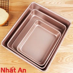 Khuôn hình chữ nhật chống dính, có 3 size: