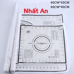 Tấm lót silicone nhồi bột (Có 2 size)