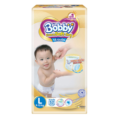 Tã quần Bobby Siêu Thấm size L 52 miếng