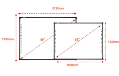 Bảng Tương tác, mặt bảng nano cảm ứng đa điểm