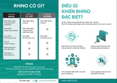 HỆ THỐNG QUẢN LÝ CỬA CUỐN ĐIỀU KHIỂN MỌI NƠI TRÊN THẾ GIỚI RHINO