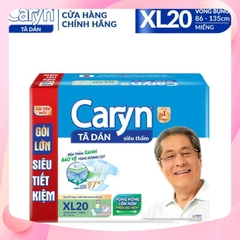 Tã dán Caryn size XL 20 miếng (vòng hông 86- 135cm)