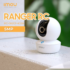 Camera Imou Ranger RC 5MP - IPC-GK2CP-5C0W - Tích hợp nút gọi, Quay quét 360, Độ phân giải 3K