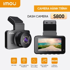 Camera Hành Trình IMOU S800 4K Ống Kính Tích Hợp GPS Điều Khiển Bằng Giọng Nói