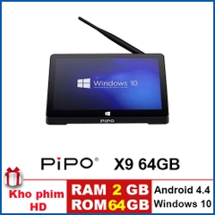 PiPo X9 64GB Dual OS Windows 10 & & Android 4.4