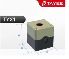 Hộp nút bấm công tắc chống nước TAYEE tự khóa 1 lỗ TYX1