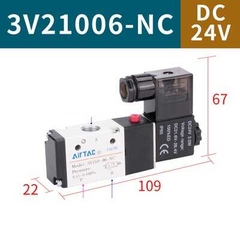 Van Điện Từ Khí Nén AIRTAC 3V21006-NC (DC 24V)