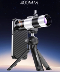Ống kính lens Tele PICKOGEN 400MM Tặng Ốp Cho Iphone 15 Pro