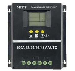 Hệ Thống Điều Khiển MPPT Năng Lượng Mặt Trời Tự Động Nhận Dạng Màn Hình LCD Cho Pin Lithium, 100A