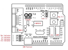 Arduino CAN-BUS Shield MCP2515