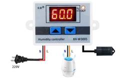 Đo và điều khiển độ ẩm 220VAC XH-W3005