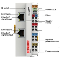 Bộ kết nối EtherCAT EK1101 Beckhoff Chính hãng