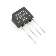 Diode chỉnh lưu cầu KBP206 2A/600V