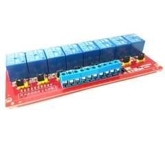 Module 8 Relay Với Opto Cách Ly Kích HL (12VDC)