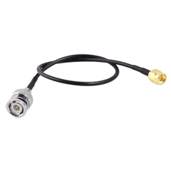 Cable RG174 đầu SMA đực -BNC đực 20cm