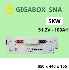 Pin lưu trữ GIGABOX SNA 5KW 51.2V-100AH