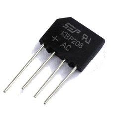 Diode Cầu 2A 600V KBP206 ( Vuông)