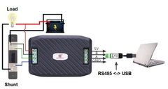 Mạch Đo Điện DC Đa Năng 200A Giao Tiếp RS485 Modbus PZEM-017