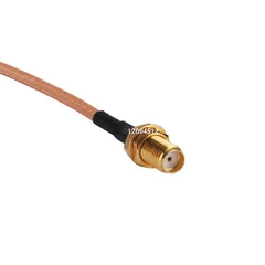 Cáp Nối Dài Anten Một Đầu MMCX Gập Đực Một Đầu SMA Cái Lỗ Trong Cáp RG316 Dài 15cm