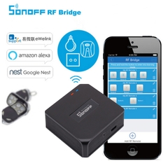 Bộ Điều Khiển Học Lệnh RF 433Mhz Qua Wifi Sonoff RF Bridge