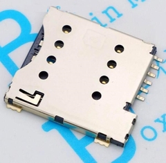 6-Pin Micro SIM Socket Push-Push