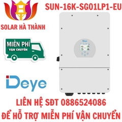 Inverter Hybrid Deye 16kW | Biến tần hòa lưới lưu trữ Deye 16KW SUN-16K-SG01LP1-EU