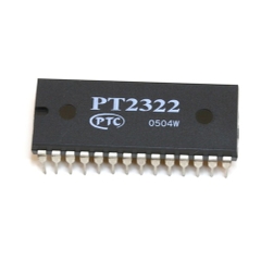 PT2322-S DIP28 IC 6-Channel Audio Processor