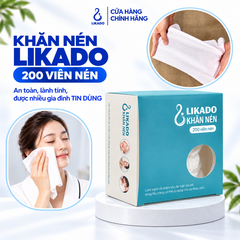 Khăn nén likado hộp 200 viên