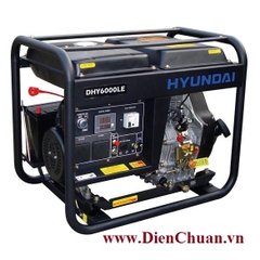 Máy phát điện Hyundai DHY6000LE 5KVA (5.0-5.5 KW) Chạy Dầu