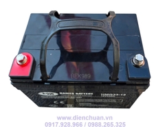 Ắc quy 12V 33AH Hames HMG33-12 bình GEL xả sâu dùng cho xe lăn người khuyết tật- UPS- Solar - kích điện inverter