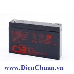 Ắc quy CSB 6V-7.2Ah GP672