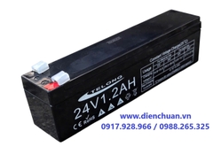 Ắc Quy 24V-1.2AH Telong, dùng cho tủ báo cháy ( 24V 1,2AH BATTERY)