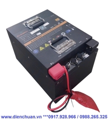 Pin Lithium LiFePO4 24V 150Ah ( 25.6V-150Ah) dùng cho xe lau chà sàn- cắt kéo (scissor lift)