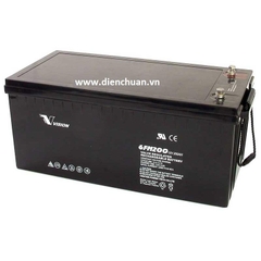 Ắc quy Vision 12V-200Ah  6FM200X